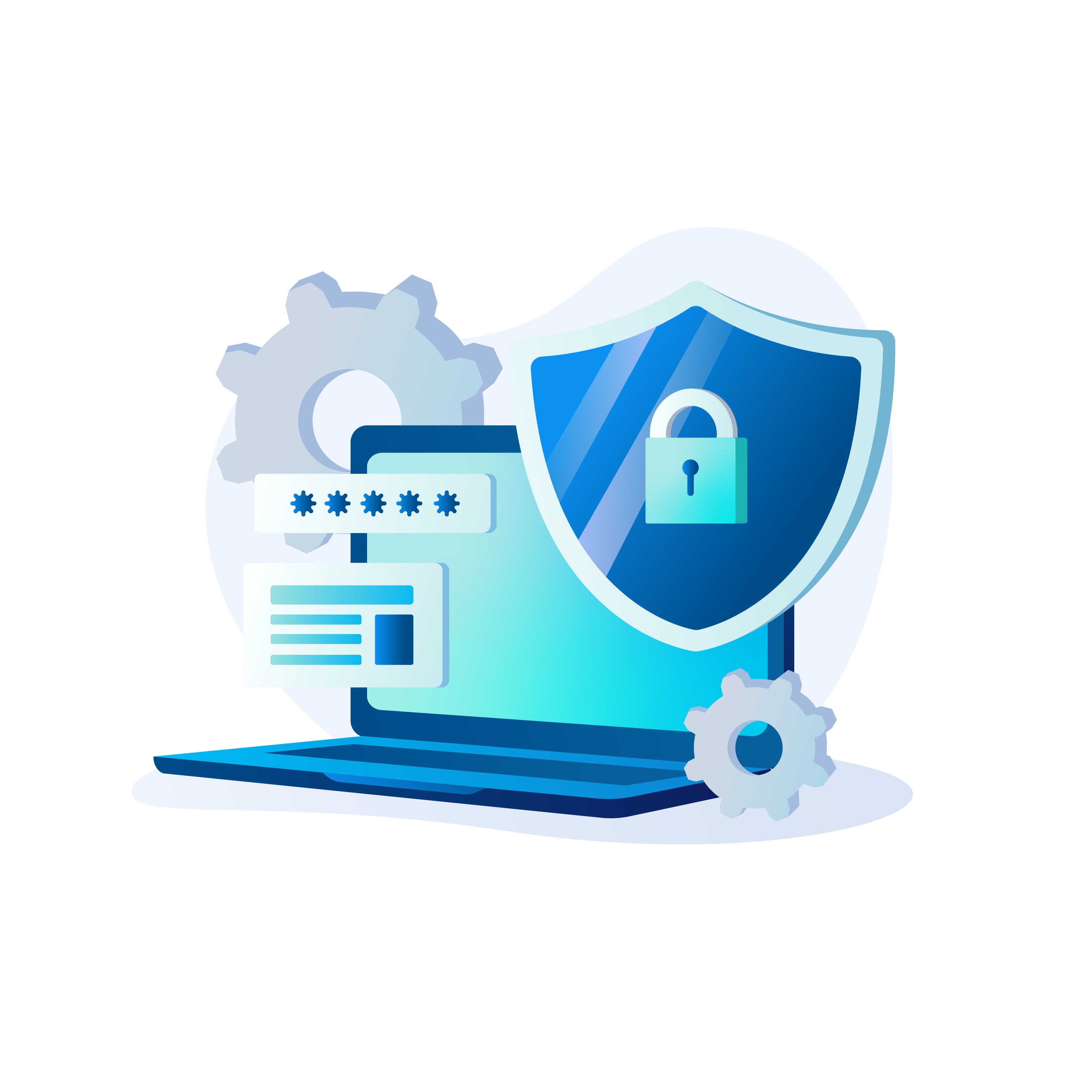 Дальнейшие действия и защита данных